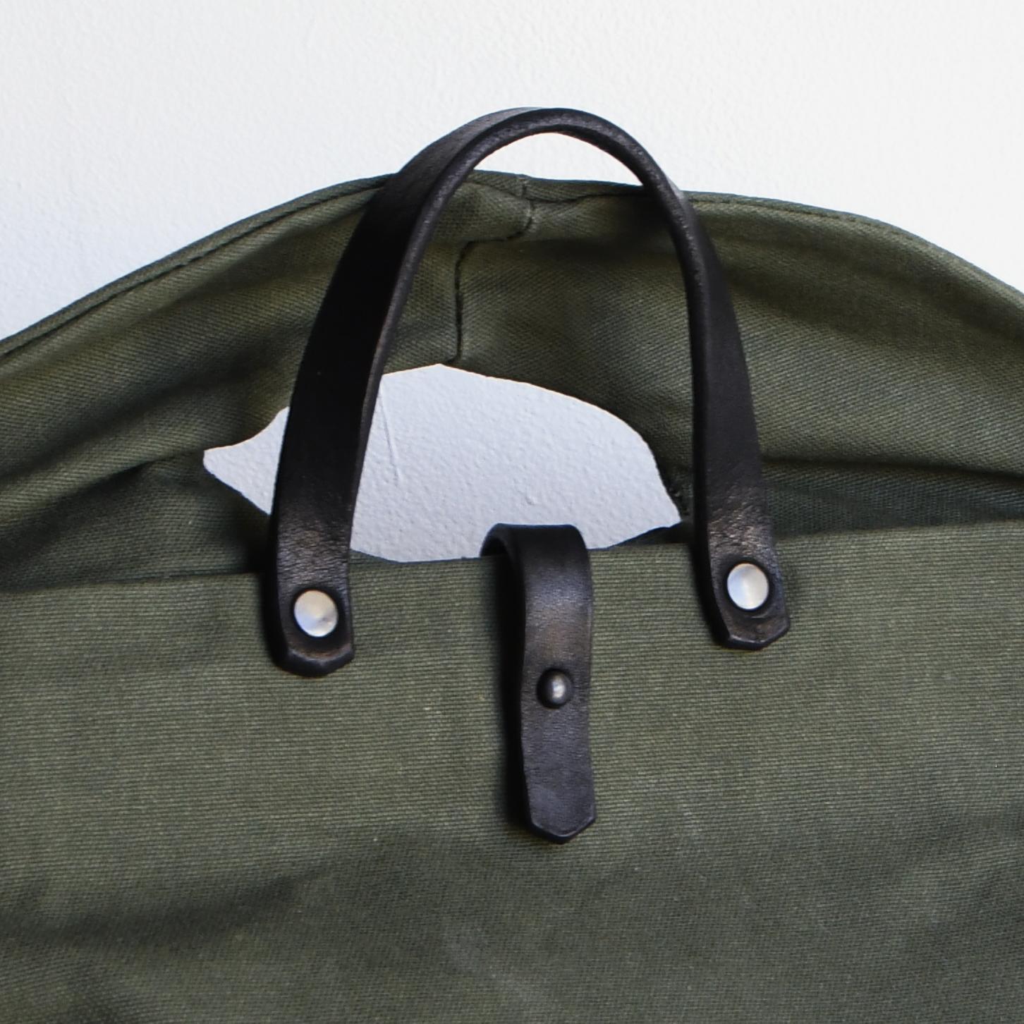 DUPEAURT/デュポー/普段使いも出来る仕事リュック/パラフィン防水帆布/ノートブック/ミリタリー | 13枚目