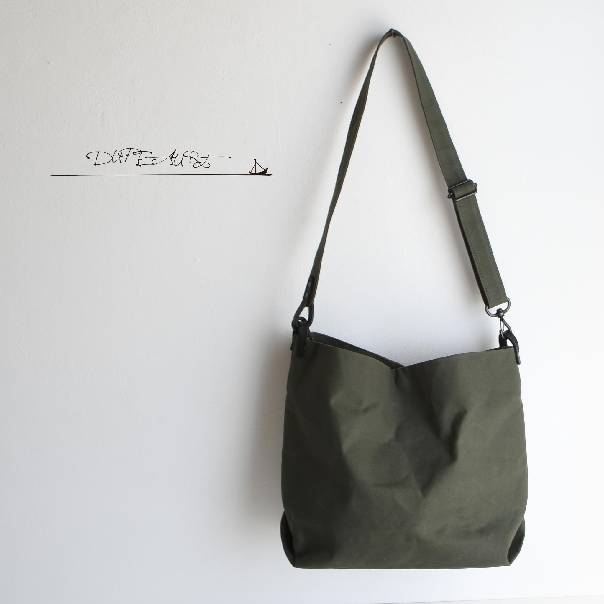 DUPEAURT/デュポー/ハンドルとショルダーで異なるフォルムの2wayバッグ/普段使いサイズ/ミリタリー | 10枚目