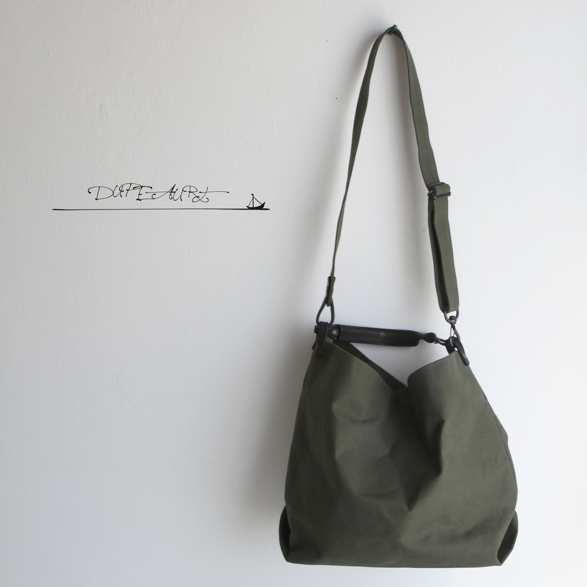 DUPEAURT/デュポー/ハンドルとショルダーで異なるフォルムの2wayバッグ/普段使いサイズ/ミリタリー | 11枚目