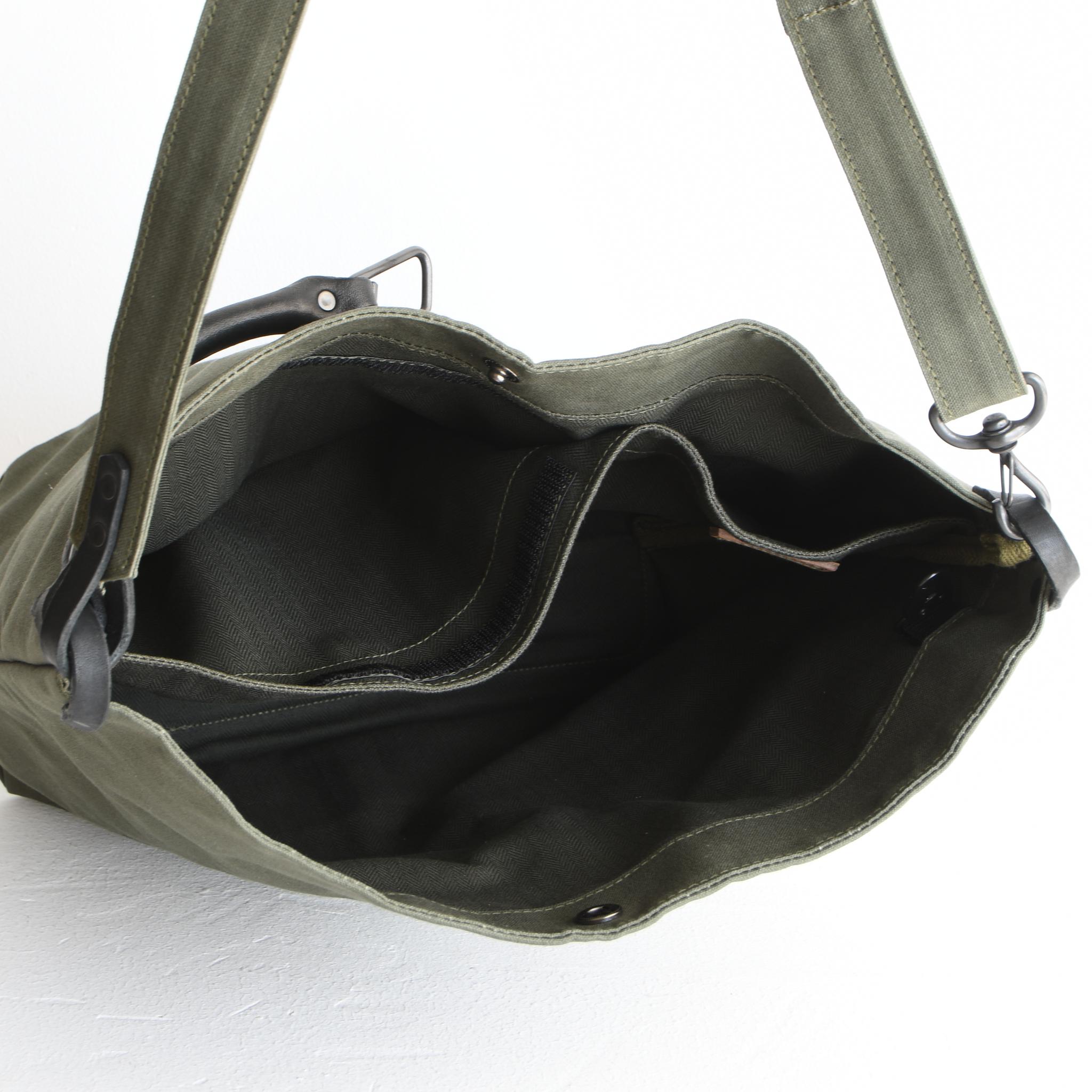 DUPEAURT/デュポー/ハンドルとショルダーで異なるフォルムの2wayバッグ/普段使いサイズ/ミリタリー | 16枚目