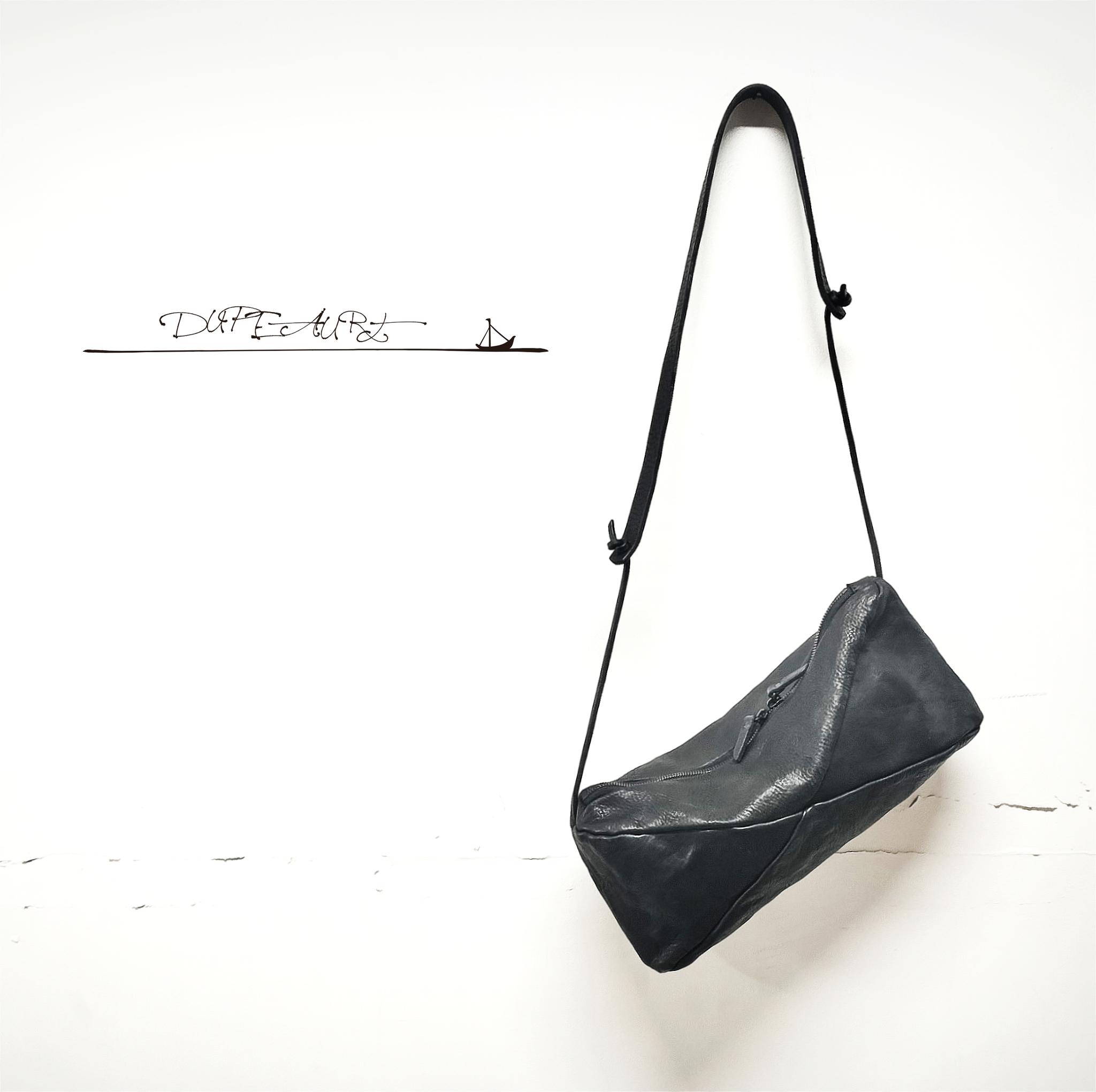 DUPEAURT/デュポー/3wayスクエアボストン/本ヌメ牛革/製品染め/ブラック | 6枚目