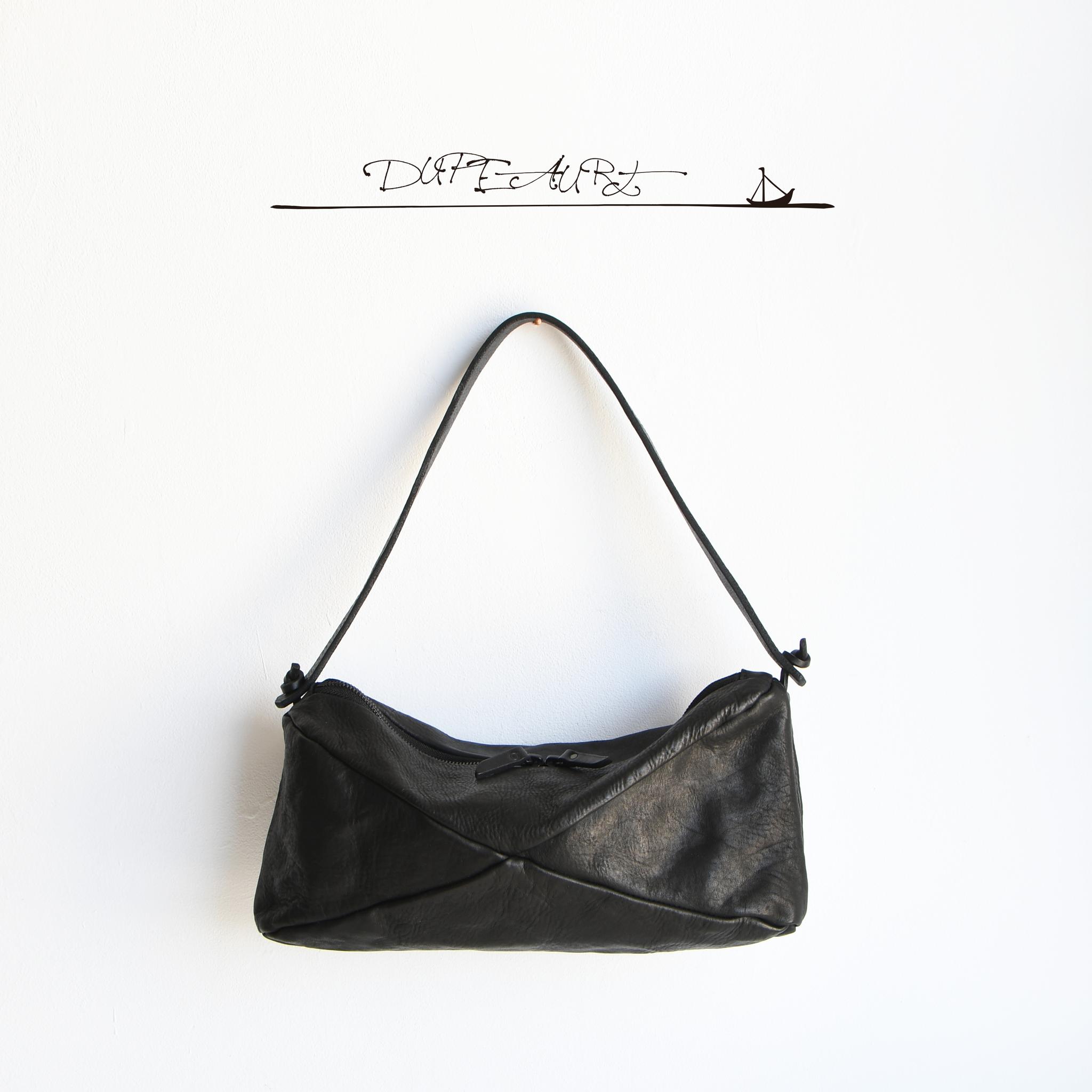 DUPEAURT/デュポー/3wayスクエアボストン/本ヌメ牛革/製品染め/ブラック | 7枚目