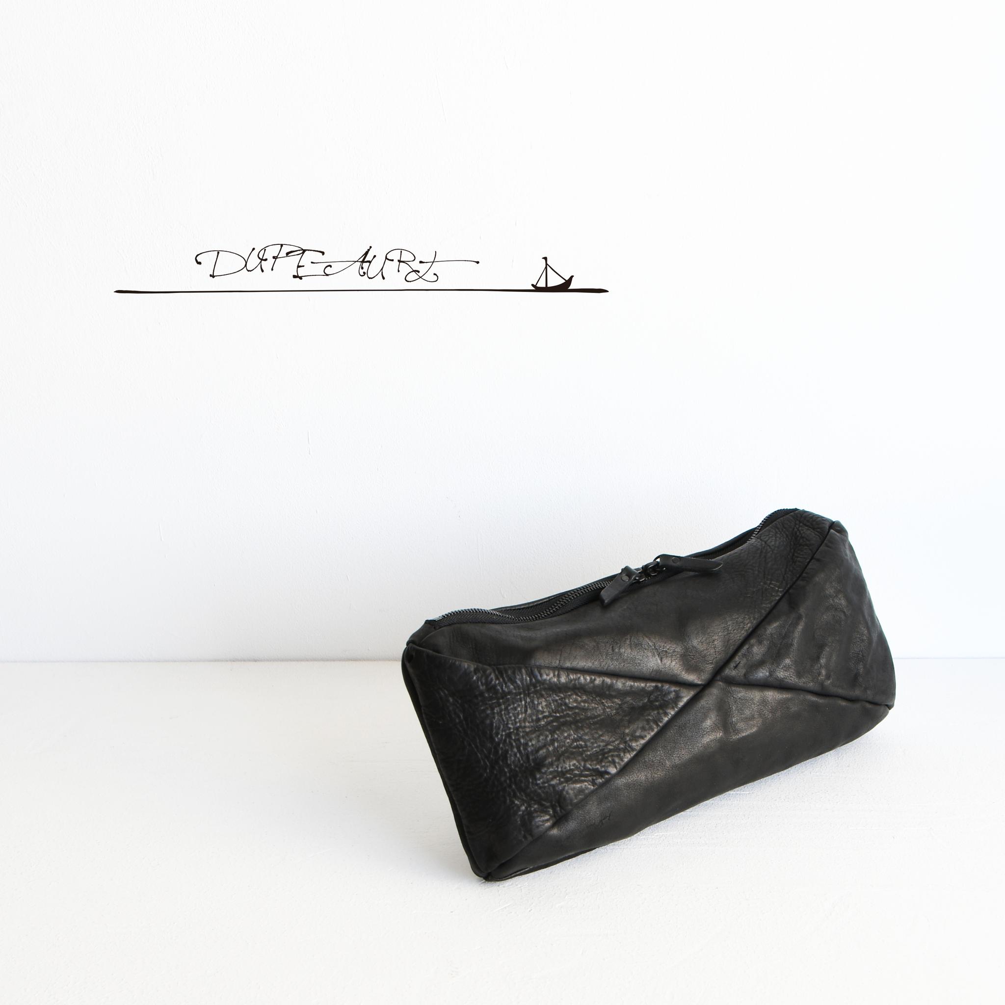 DUPEAURT/デュポー/3wayスクエアボストン/本ヌメ牛革/製品染め/ブラック | 9枚目