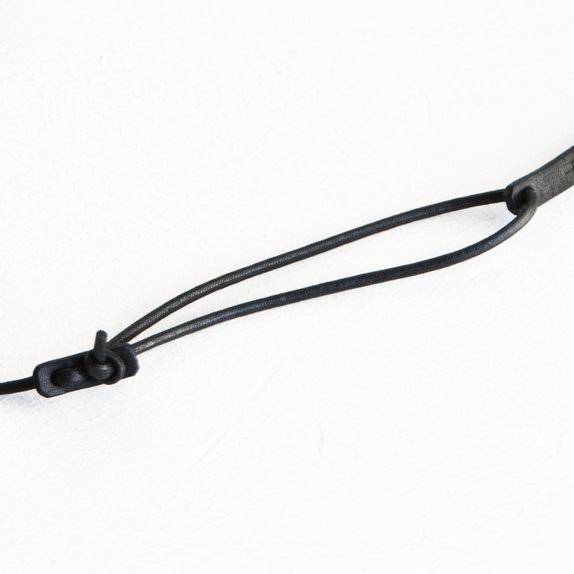 DUPEAURT/デュポー/巾着ポシェット/本ヌメ牛革/製品染め/ブラック | 9枚目