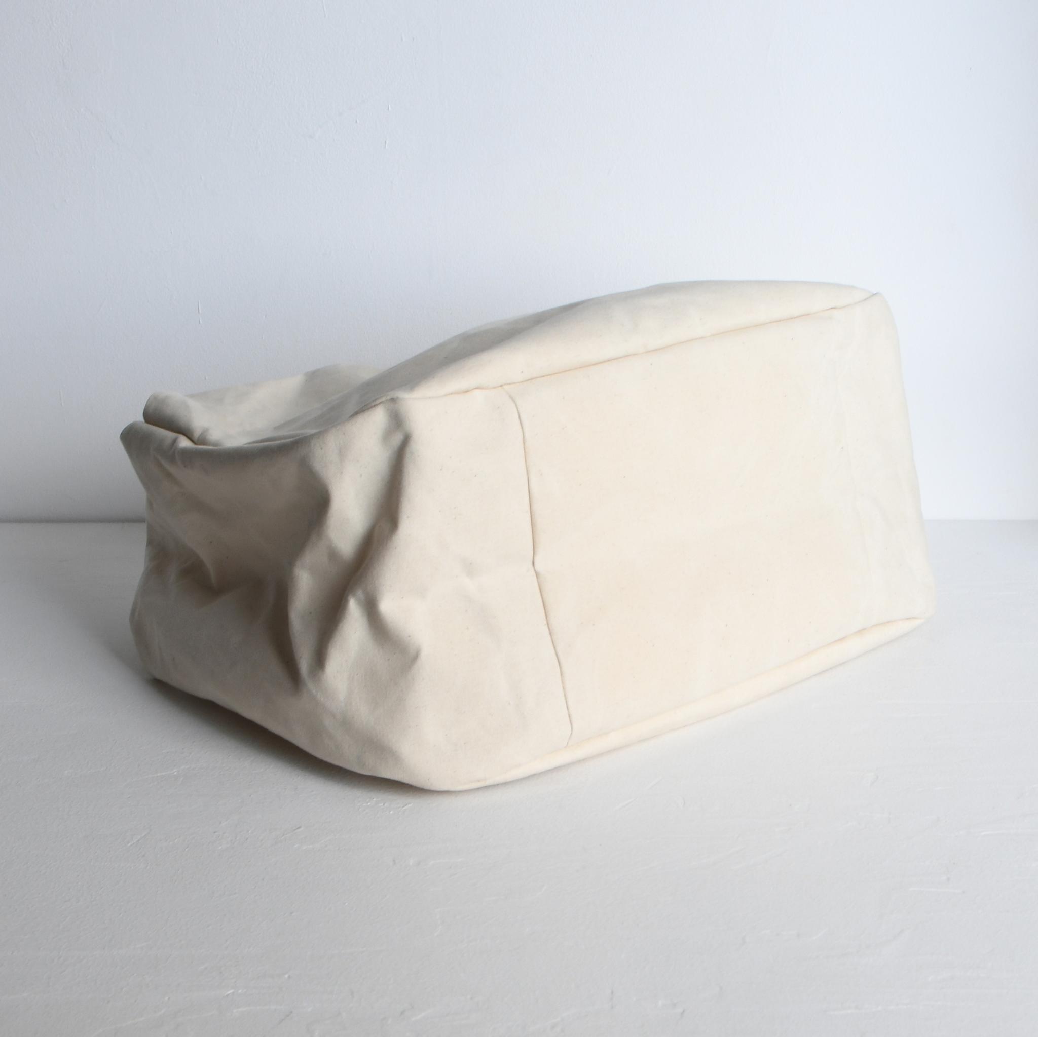 DUPEAURT/デュポー/手持ちも出来る2wayワンショルダーバッグ/パラフィン防水綿帆布/大容量/キナリ | 10枚目